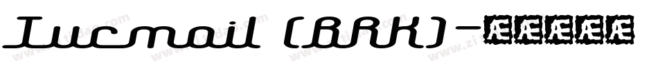 Turmoil (BRK)字体转换